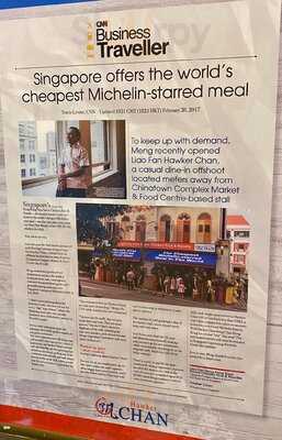 Hawker Chan Australia