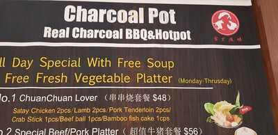 Charcoal Pot Bbq & Hotpot