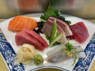 Sushi Bar At Fish Market