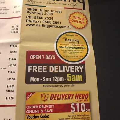 The Darling Pizzeria