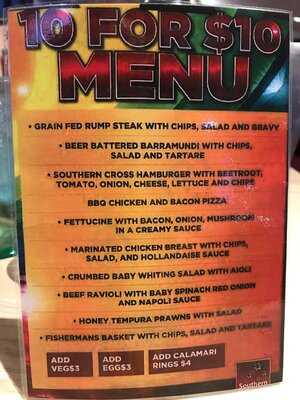 Southern Cross Sports Club Restaurant