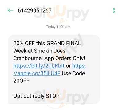 Smokin' Joe's Pizza And Grill