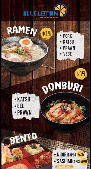 Blue Lemon Sushi Terrigal