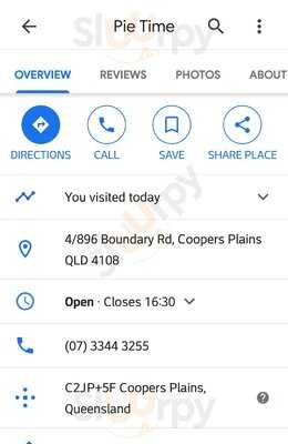 Pie Time Coopers Plains