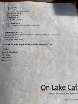 On Lake Cafe