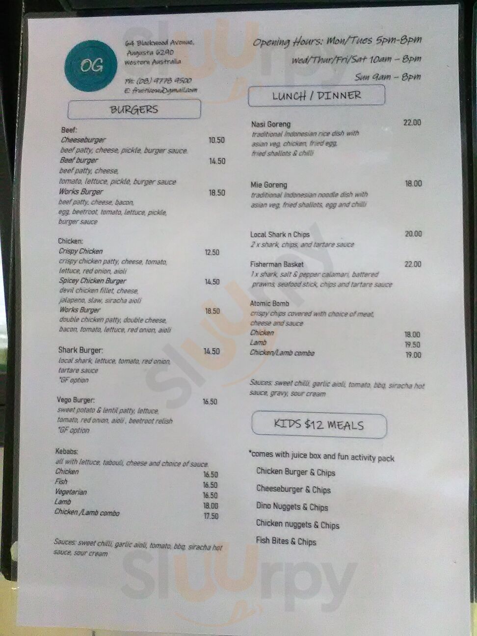 The Og Cafe & Take Away