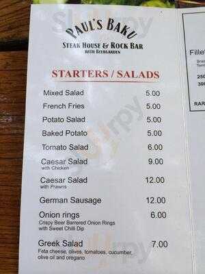 Paul's Baku Steakhouse & Rock Bar