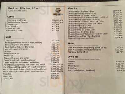 Manipura Ethic Local Food