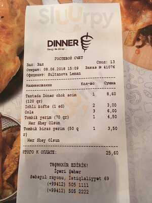 Dinner Döner
