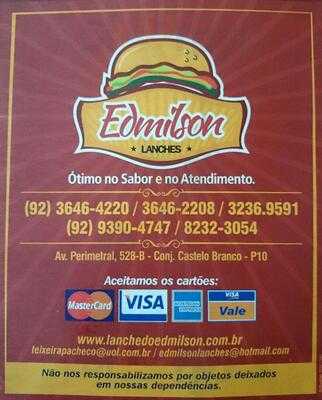 Lanche Do Edmilson