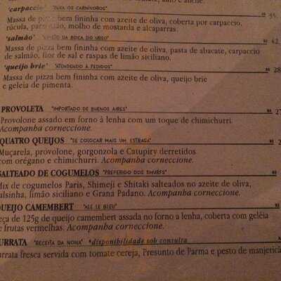 Artesano Pizza Bar - Lagoa Da Conceição