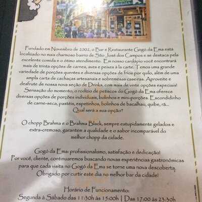 Bar Gogó Da Ema - Bar & Restaurante