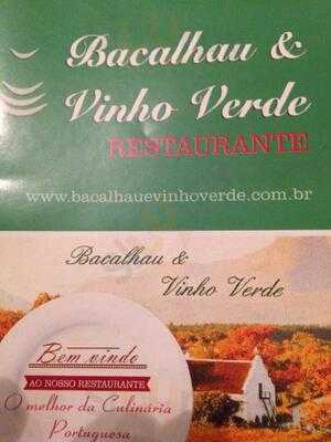 Bacalhau E Vinho Verde