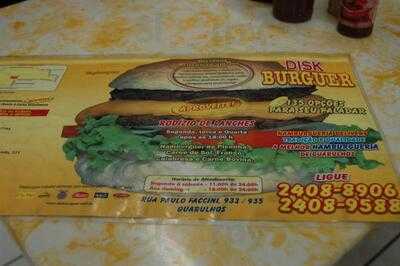 Disk Burguer Guarulhos