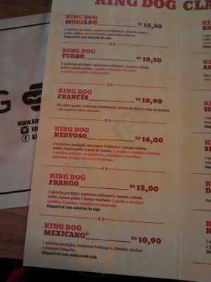 King Dog Cozinha Back In Black