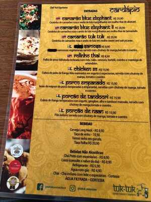 Tuk-tuk Comida Indiana E Tailandesa