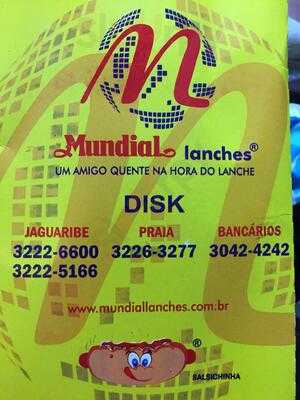 Mundial Lanches - Praia