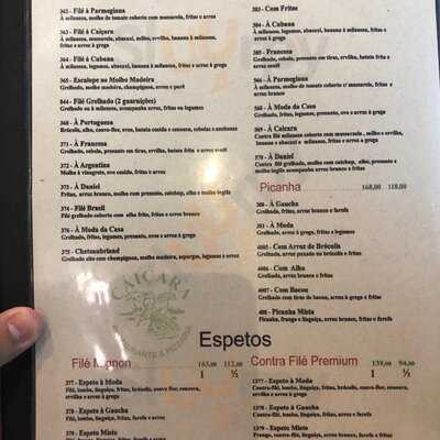 Restaurante E Pizzaria Caiçara