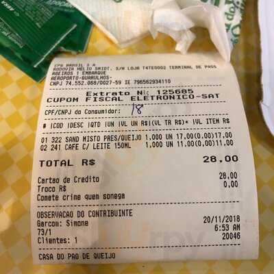 Casa Do Pão De Queijo