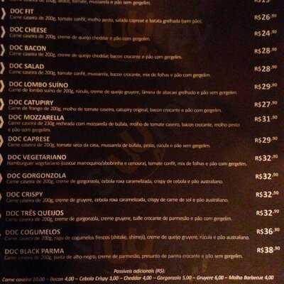 Doc Burger Di Origine Controllata