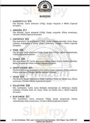 Armazem Burger E Cervejas Especiais