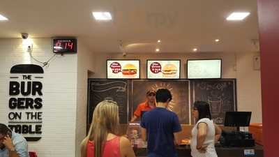 The Burgers On The Table