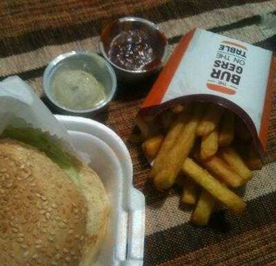 The Burguers On The Table