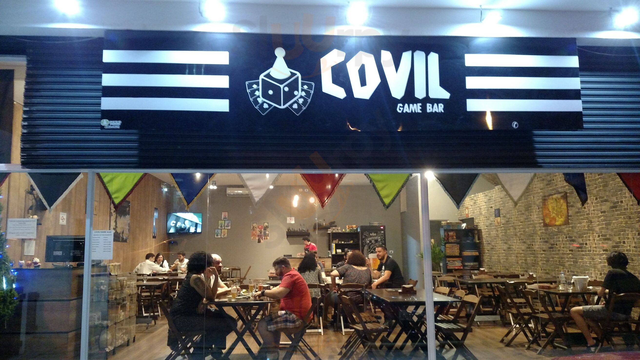 Covil Game Bar - Jogos de tabuleiro, comida boa e coisas geek? Só