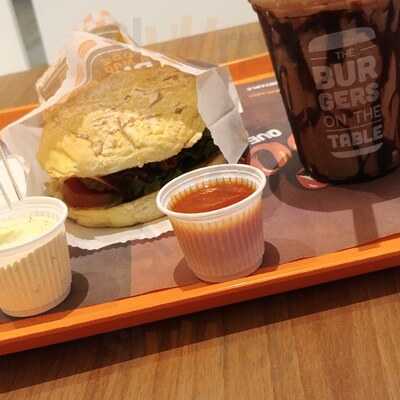 The Burgers On The Table