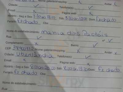 Mania Dos Pasteis