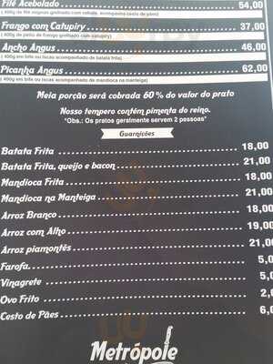Metropole Bistrô E Bar