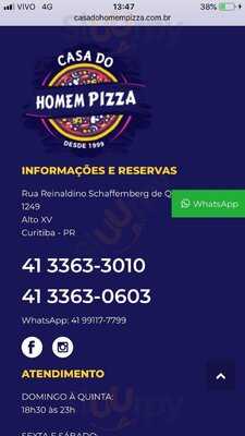 Casa Do Homem Pizza