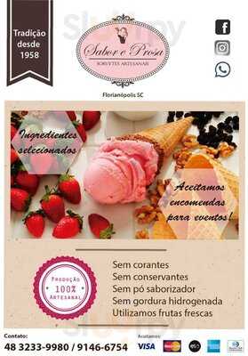 Sabor E Prosa Sorvetes Artesanais