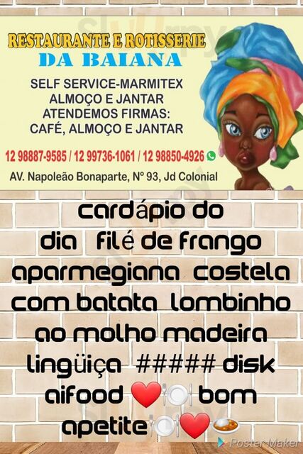 Restaurante E Rotisserie Da Baiana