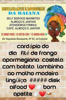 Restaurante E Rotisserie Da Baiana