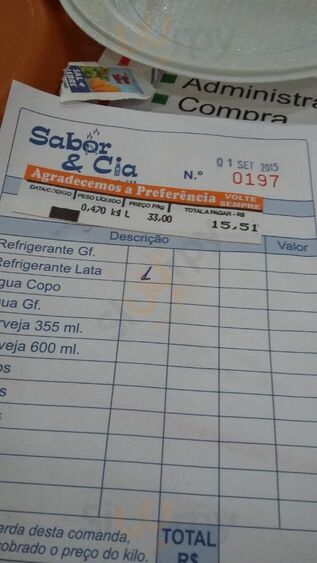 Sabor E Cia