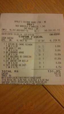 Byblo's Cozinha Àrabe