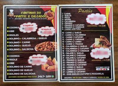 Cantinho Do Pastel E Salgados