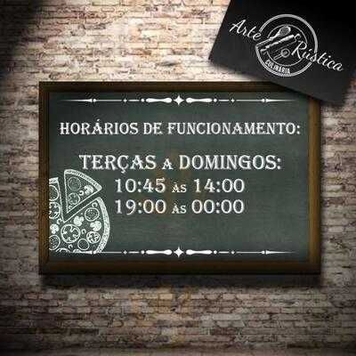 Arte Rústica Pizzaria