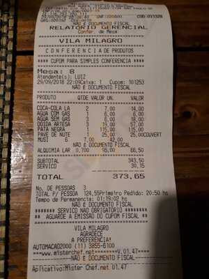 Pizzaria Vila Milagro