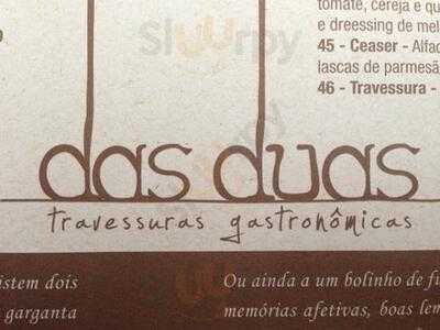 Das Duas Travessuras Gastronômicas