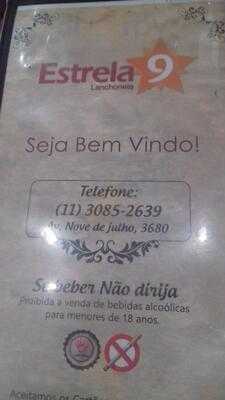 Lanchonete Estrela 9