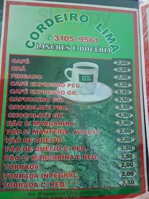 Cordeiro Lima Lanches E Doceria