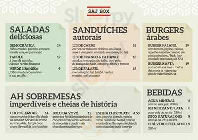 Saj Box Paulista - Cozinha Árabe