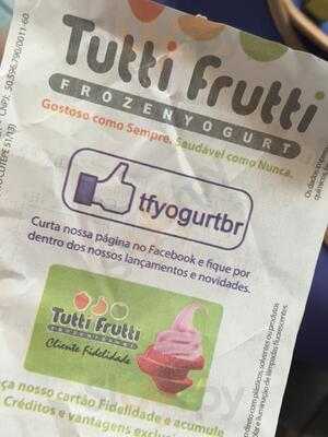 Tutti Frutti Frozen Yogurt