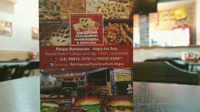 Bob Esponja Pizza Quadrada Hamburgueria E Esfiharia