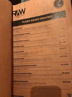 Veggie Raw Burger N Bar