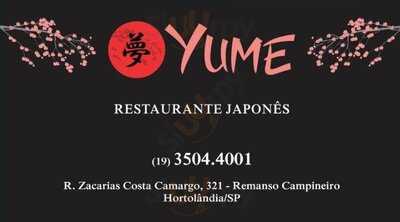 Yume Restaurante Japonês