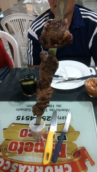 Churrasco Espeto No Toco