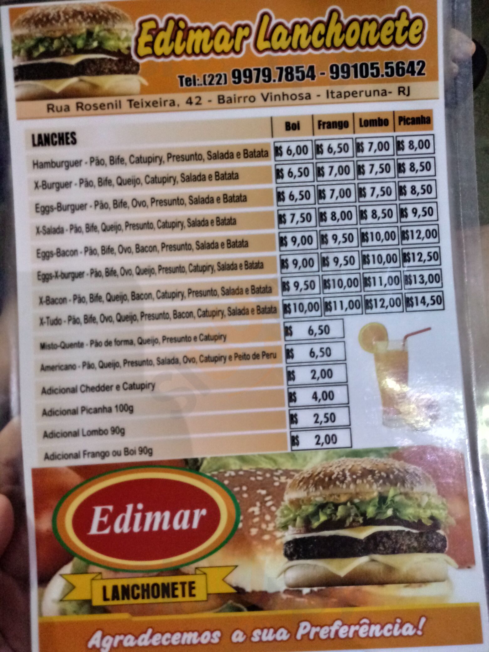 Edimar Lanchonete